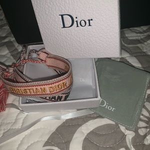 Dior Friendship Bracelet (1) light pink/purple